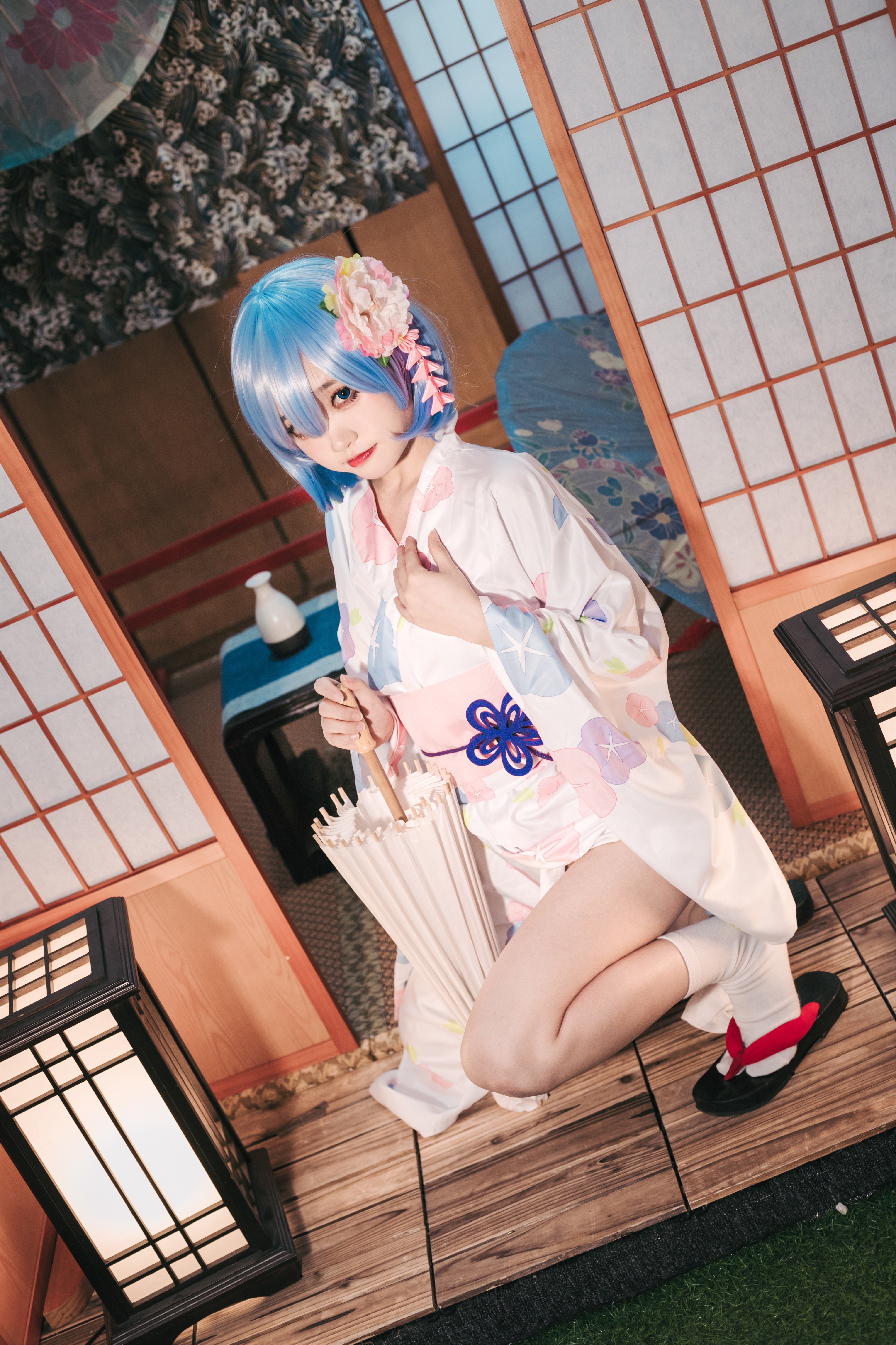 神沢永莉No.010蕾姆和风写真 47P