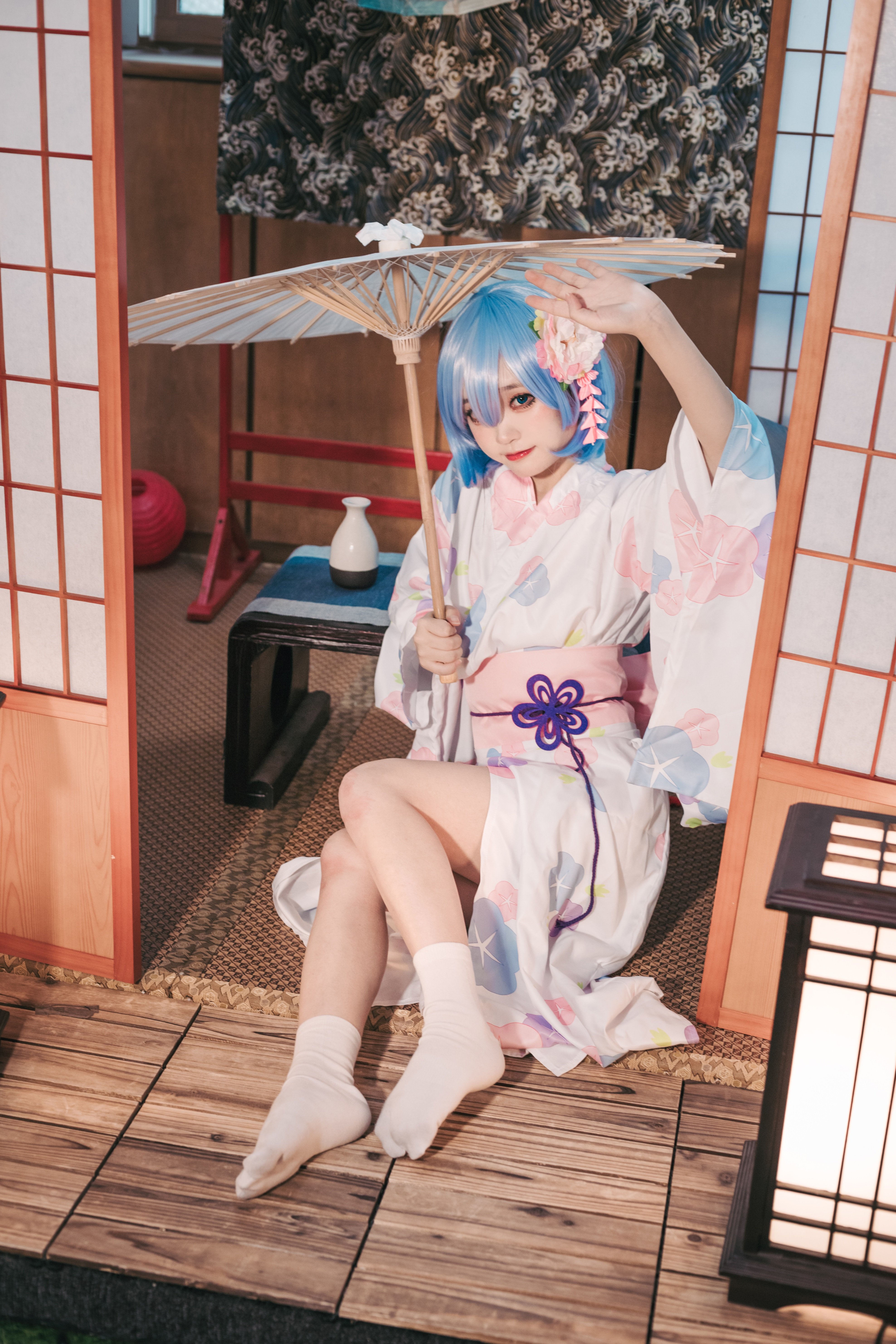 神沢永莉No.010蕾姆和风写真 47P