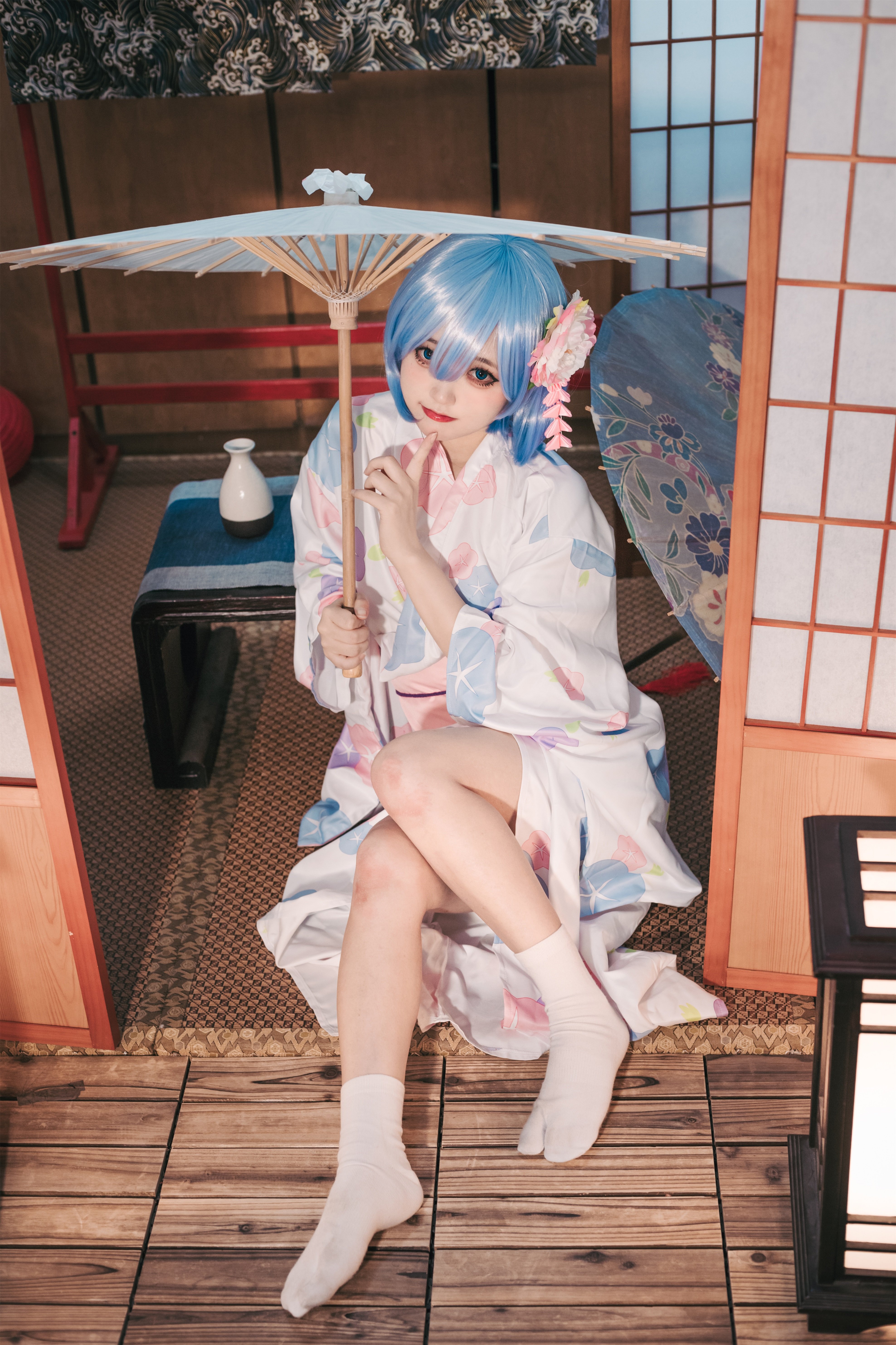 神沢永莉No.010蕾姆和风写真 47P