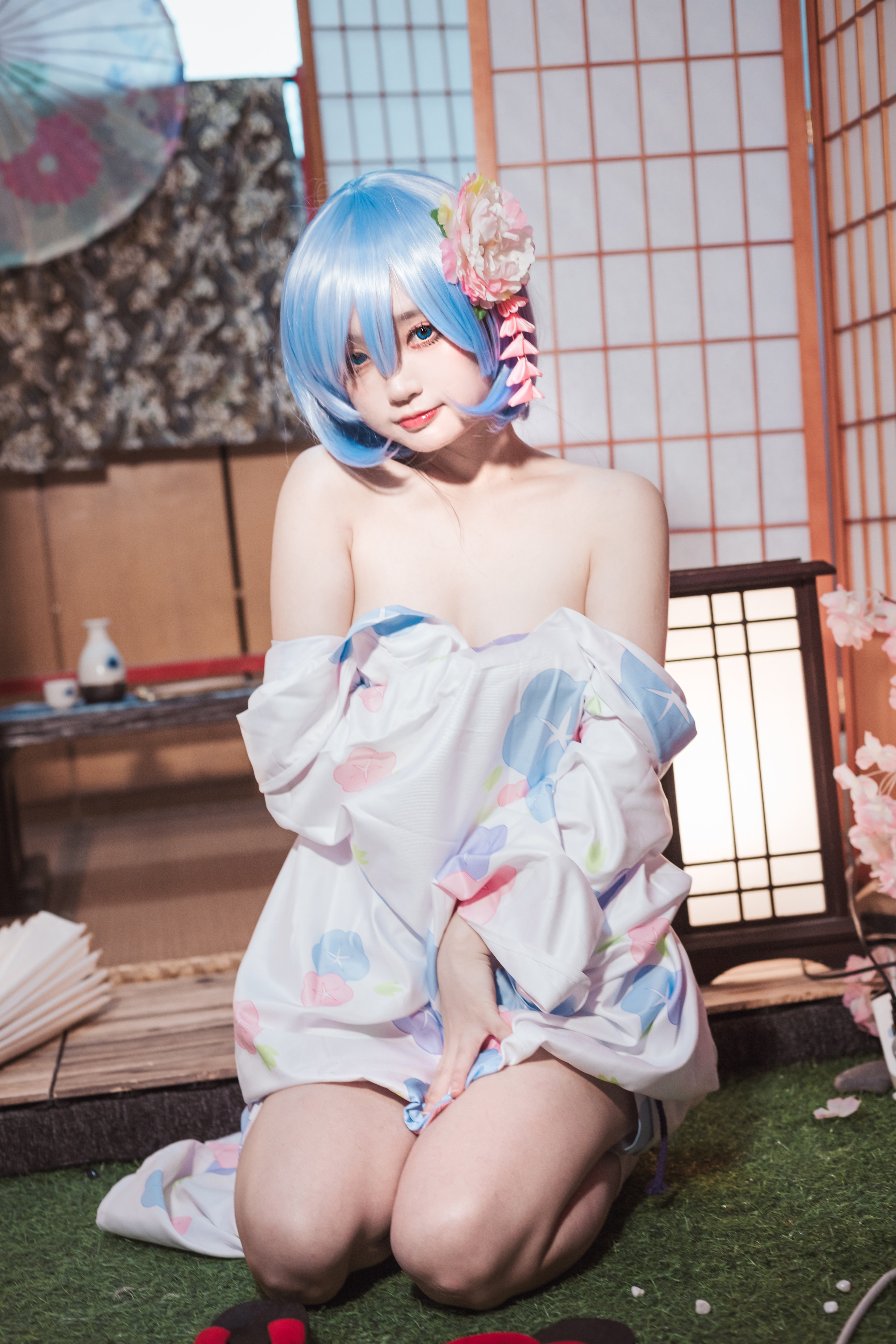 神沢永莉No.010蕾姆和风写真 47P