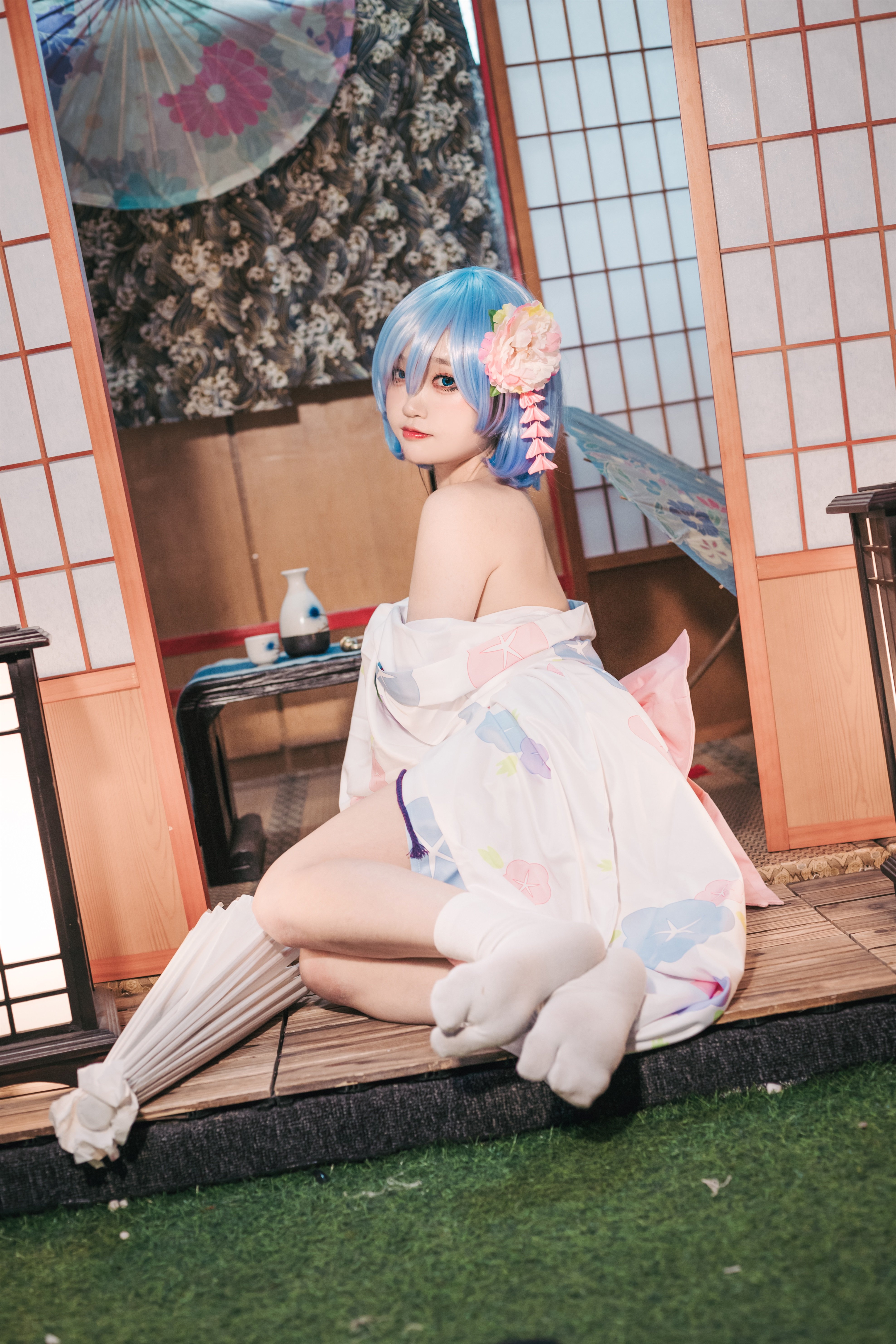 神沢永莉No.010蕾姆和风写真 47P