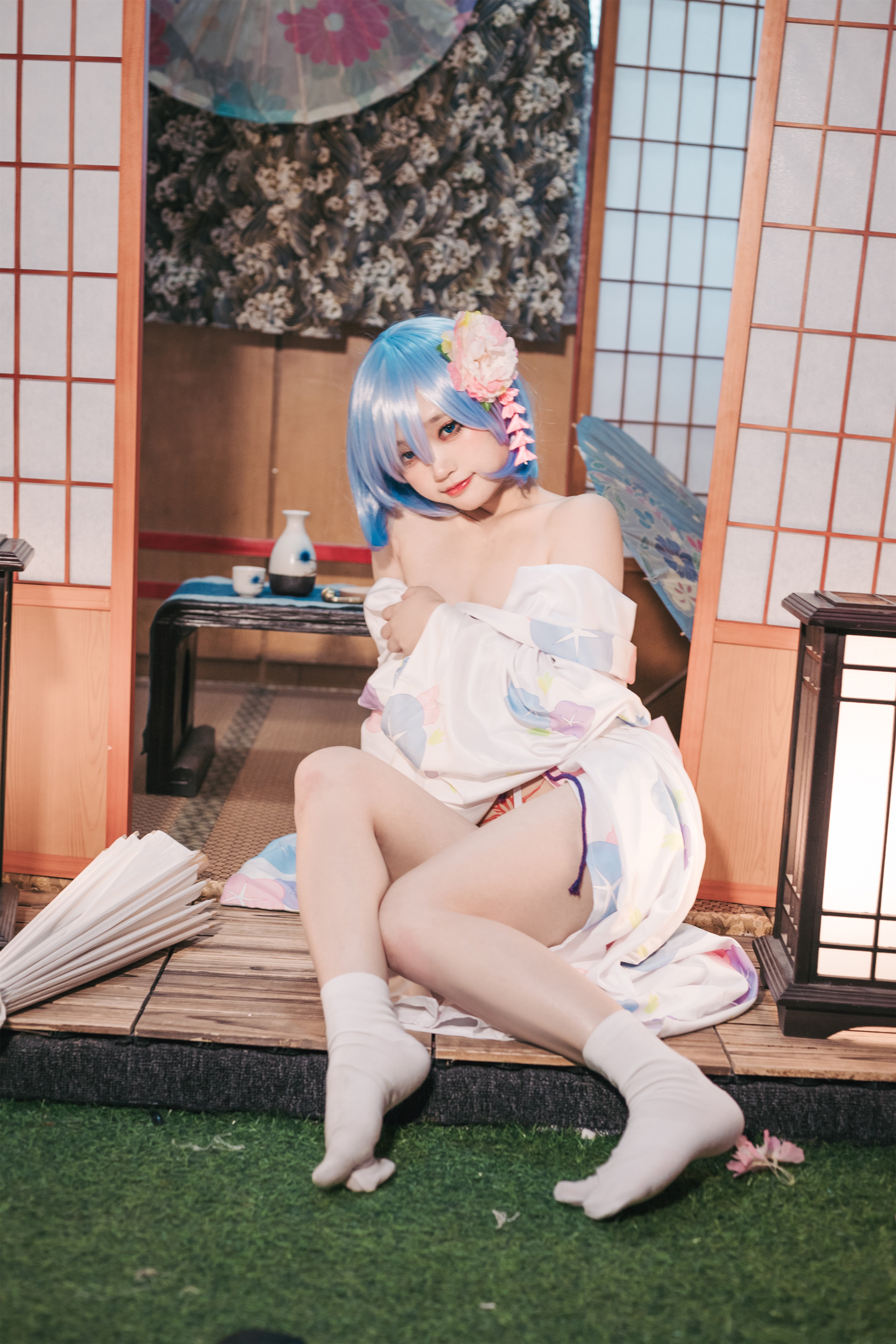 神沢永莉No.010蕾姆和风写真 47P