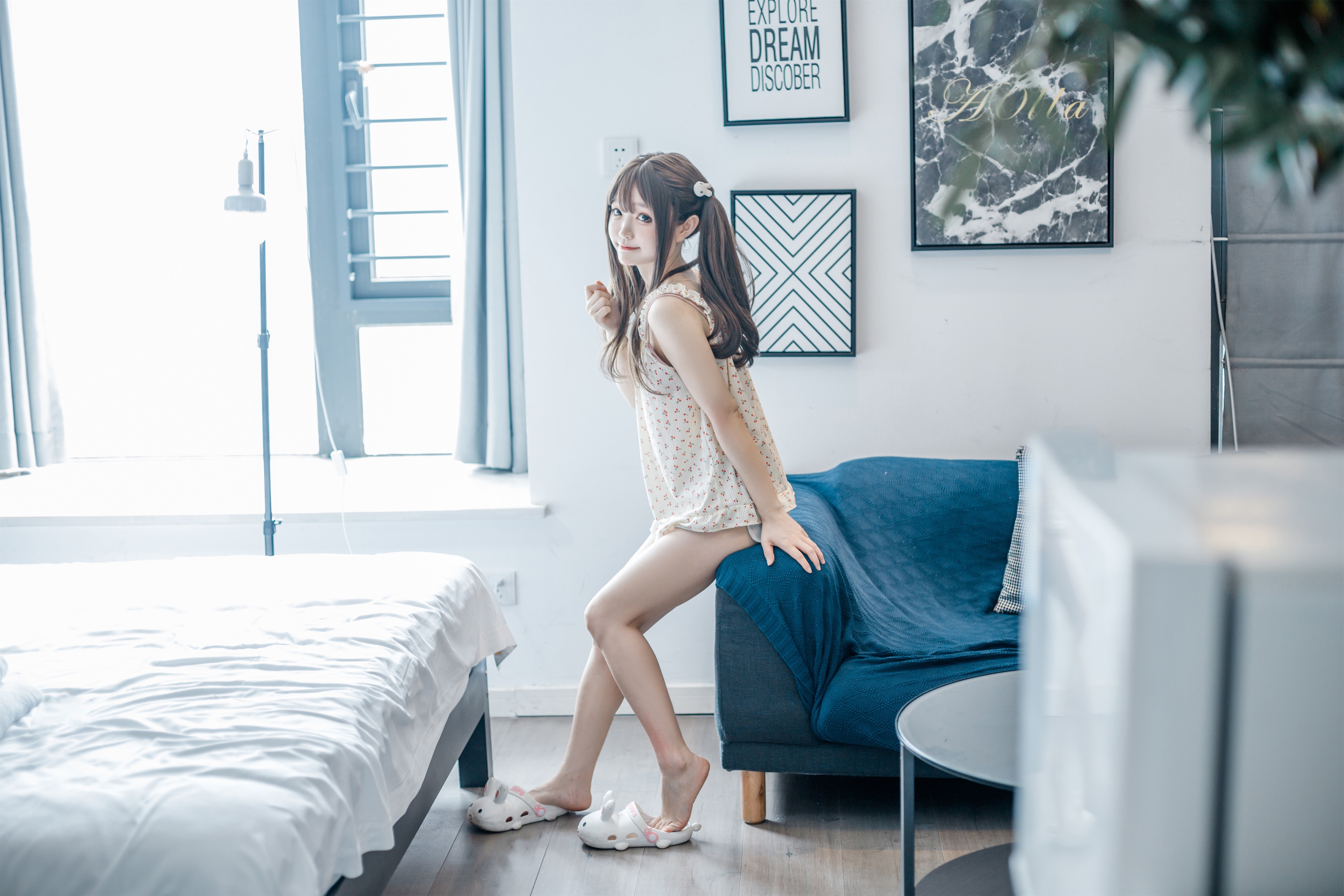 神澤永莉No.011黃色吊帶睡衣兔兔寫真 22P