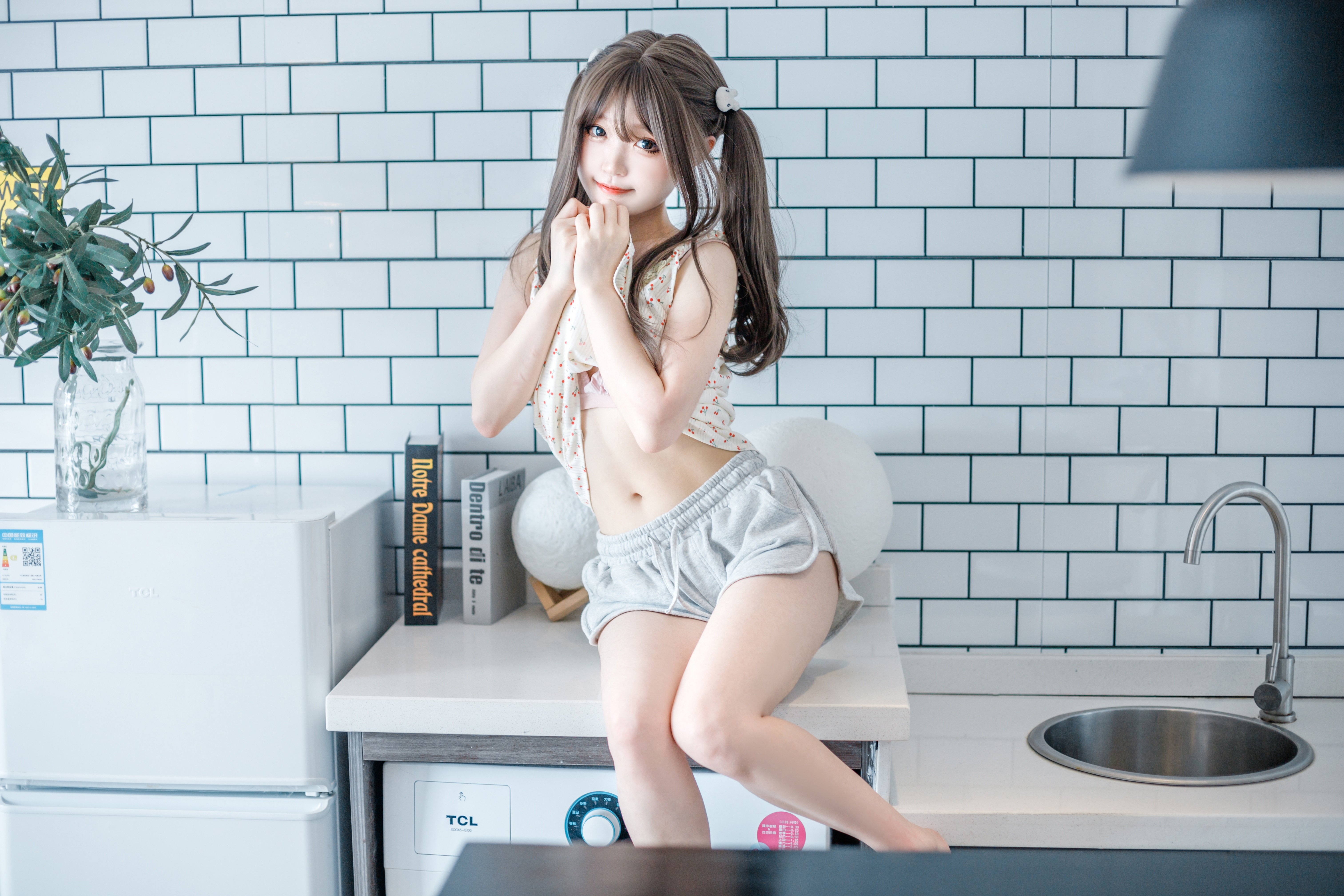 神澤永莉No.011黃色吊帶睡衣兔兔寫真 22P