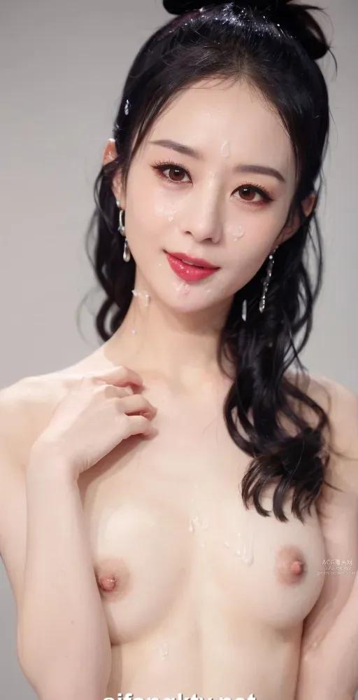 AI Nudes] [Sao đổi mặt] Bộ sưu tập AI Đại Thần - Triệu Lệ Dĩnh 3