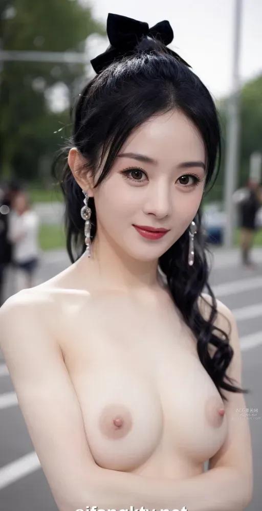 AI ヌードス] [スター顔交換]大神AI合集-趙麗穎3