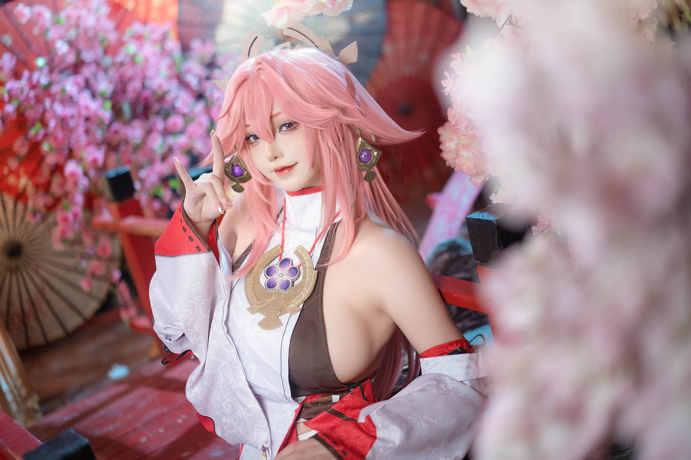 Jun Ye Tako - No. 010 Yae Miko Cosplay