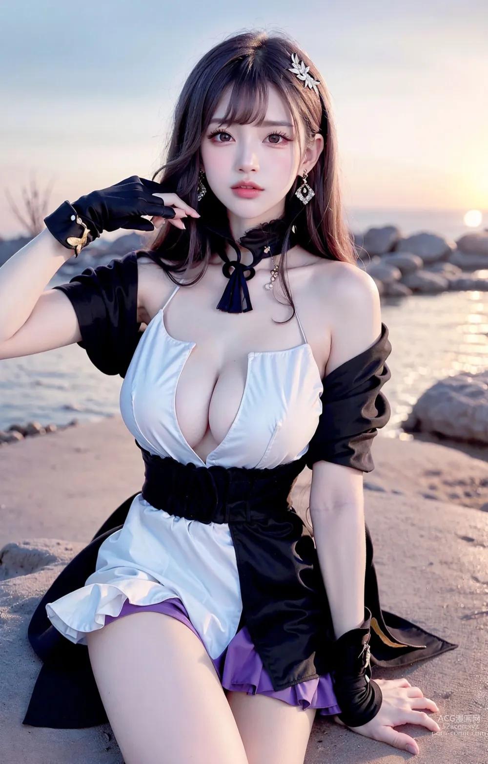 No.104 175P 케칭 – [화가 kaiysx] 초정밀 모델링 AI 그림 제6기