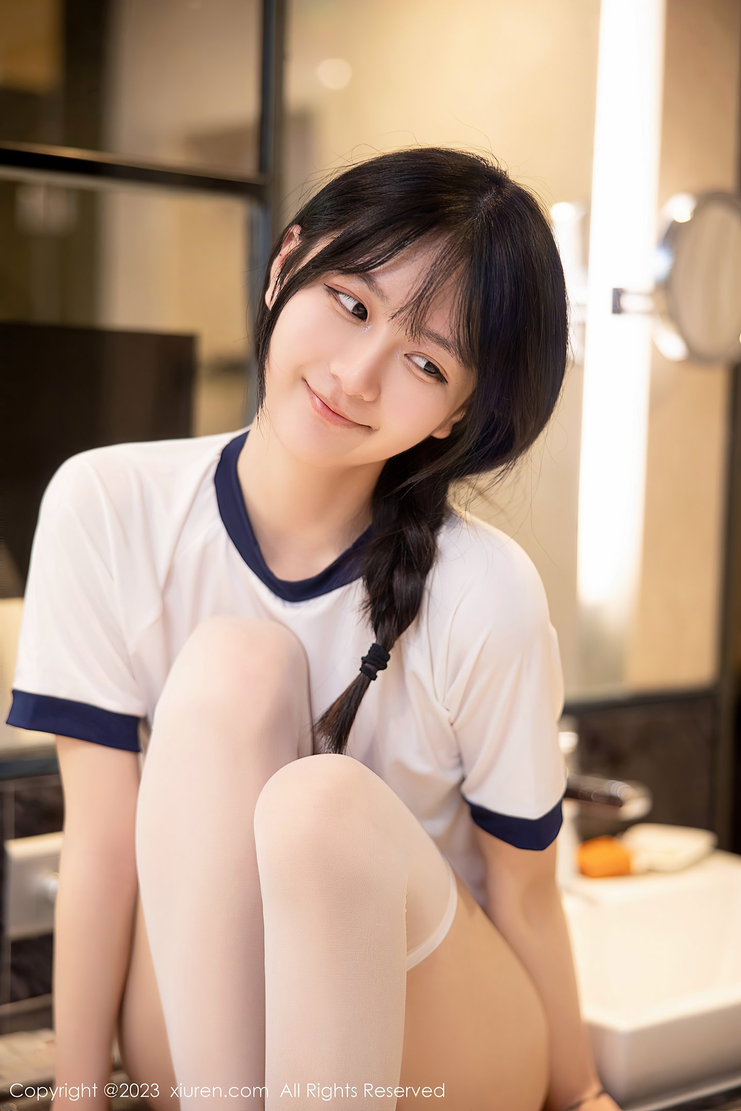 [XiuRen秀人网] 2023.03.21 No.6447 谢小蒽 School Girl
