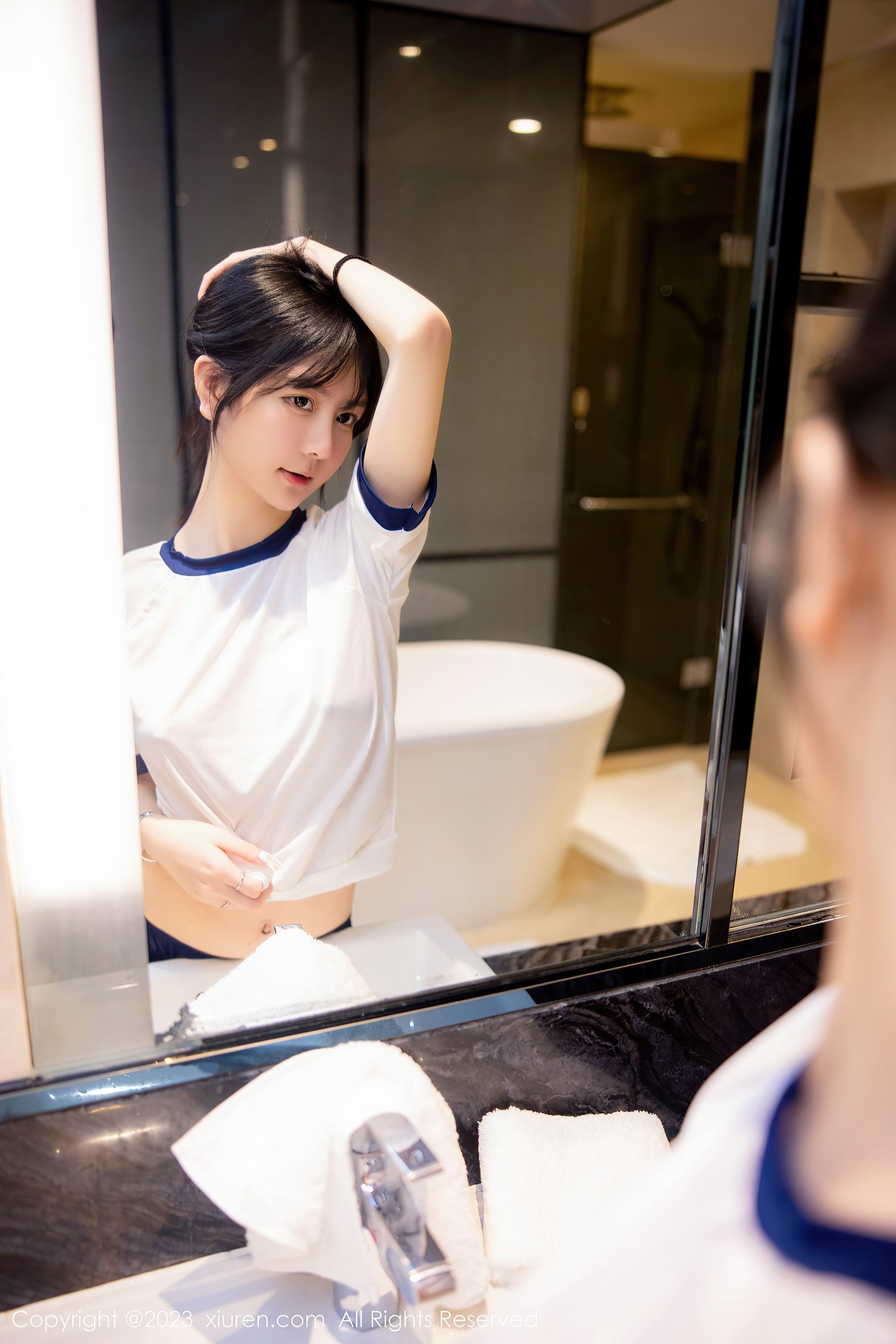 [XiuRen秀人网] 2023.03.21 No.6447 谢小蒽 School Girl