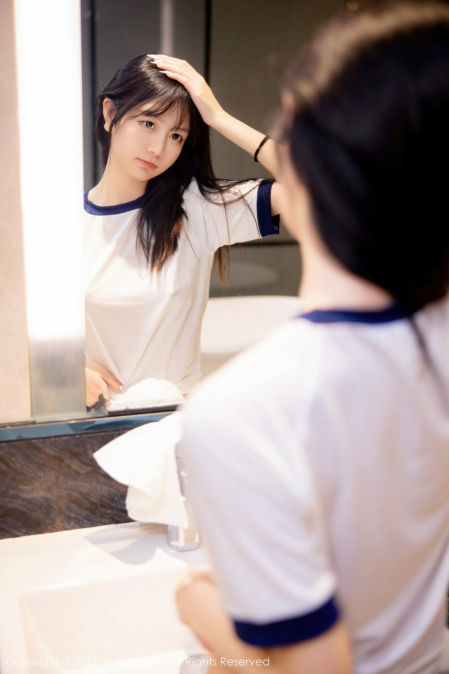 [XiuRen秀人网] 2023.03.21 No.6447 谢小蒽 School Girl