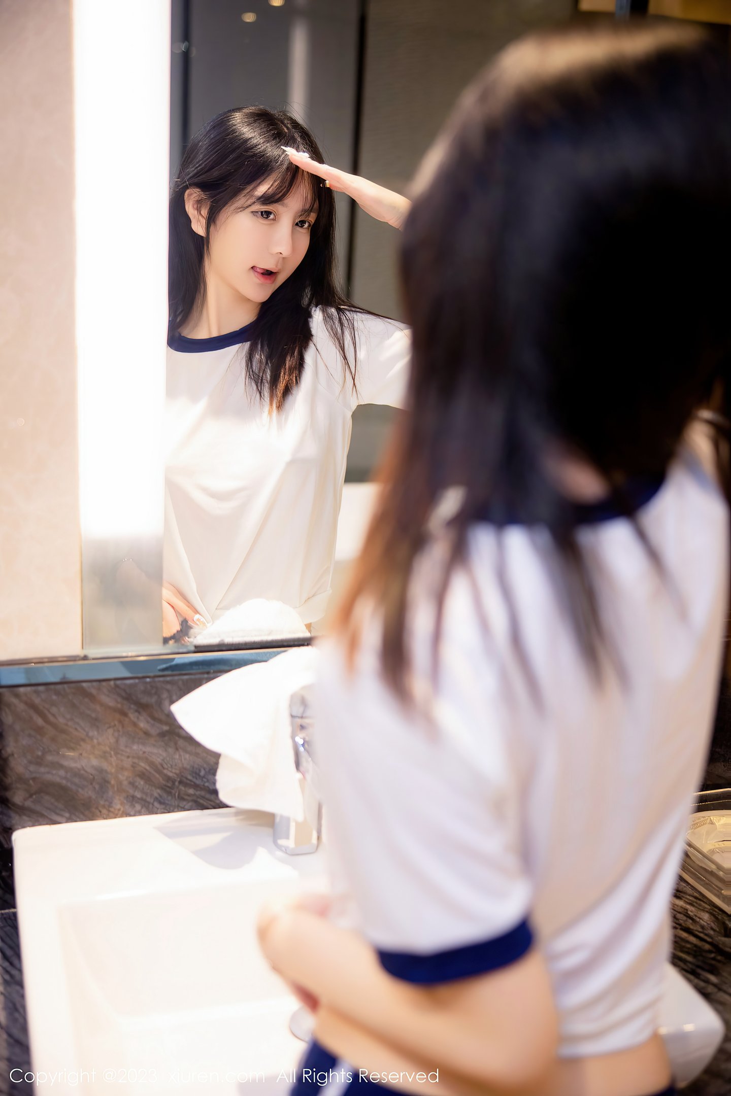 [XiuRen秀人网] 2023.03.21 No.6447 谢小蒽 School Girl