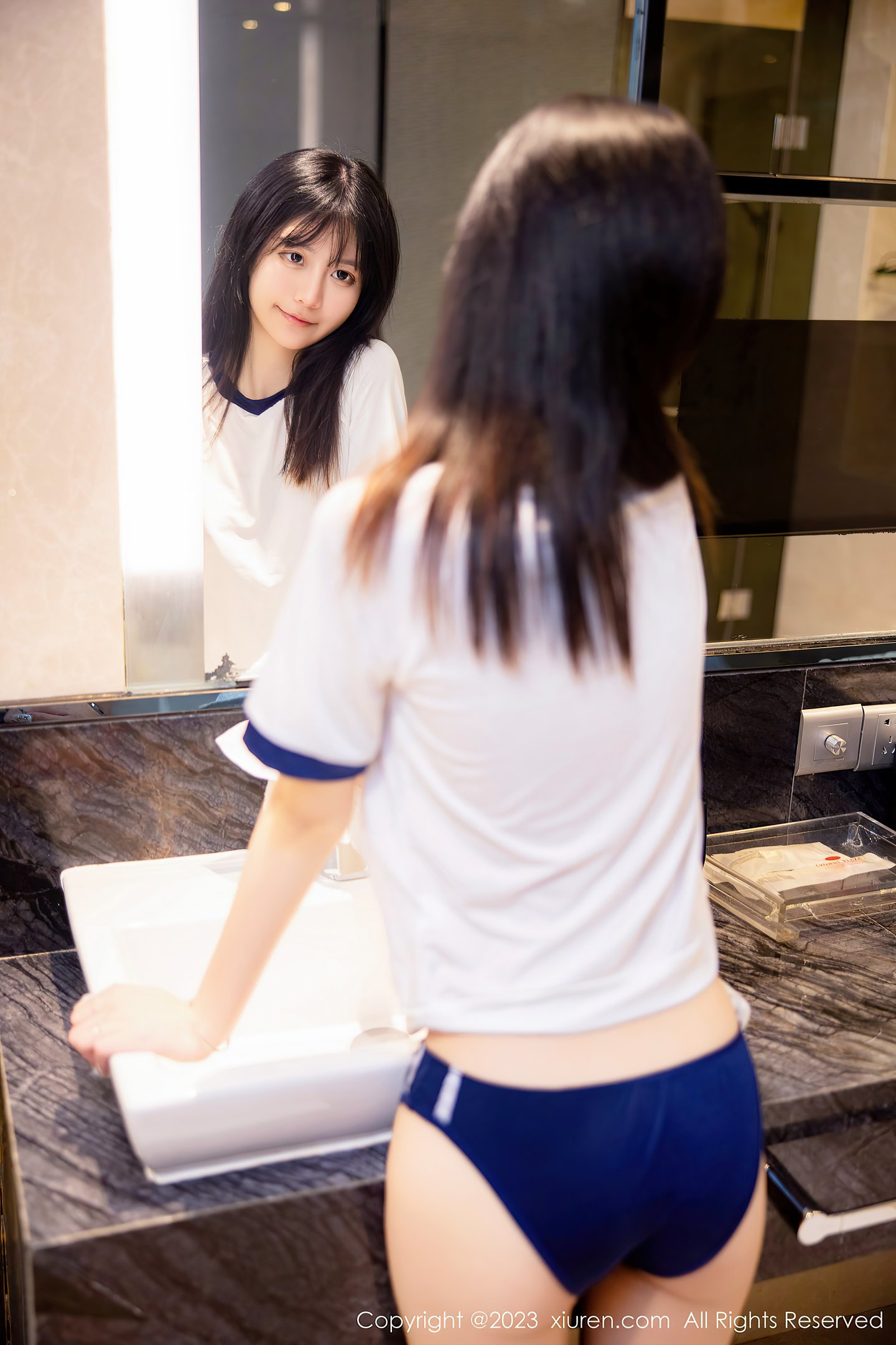 [XiuRen秀人网] 2023.03.21 No.6447 谢小蒽 School Girl