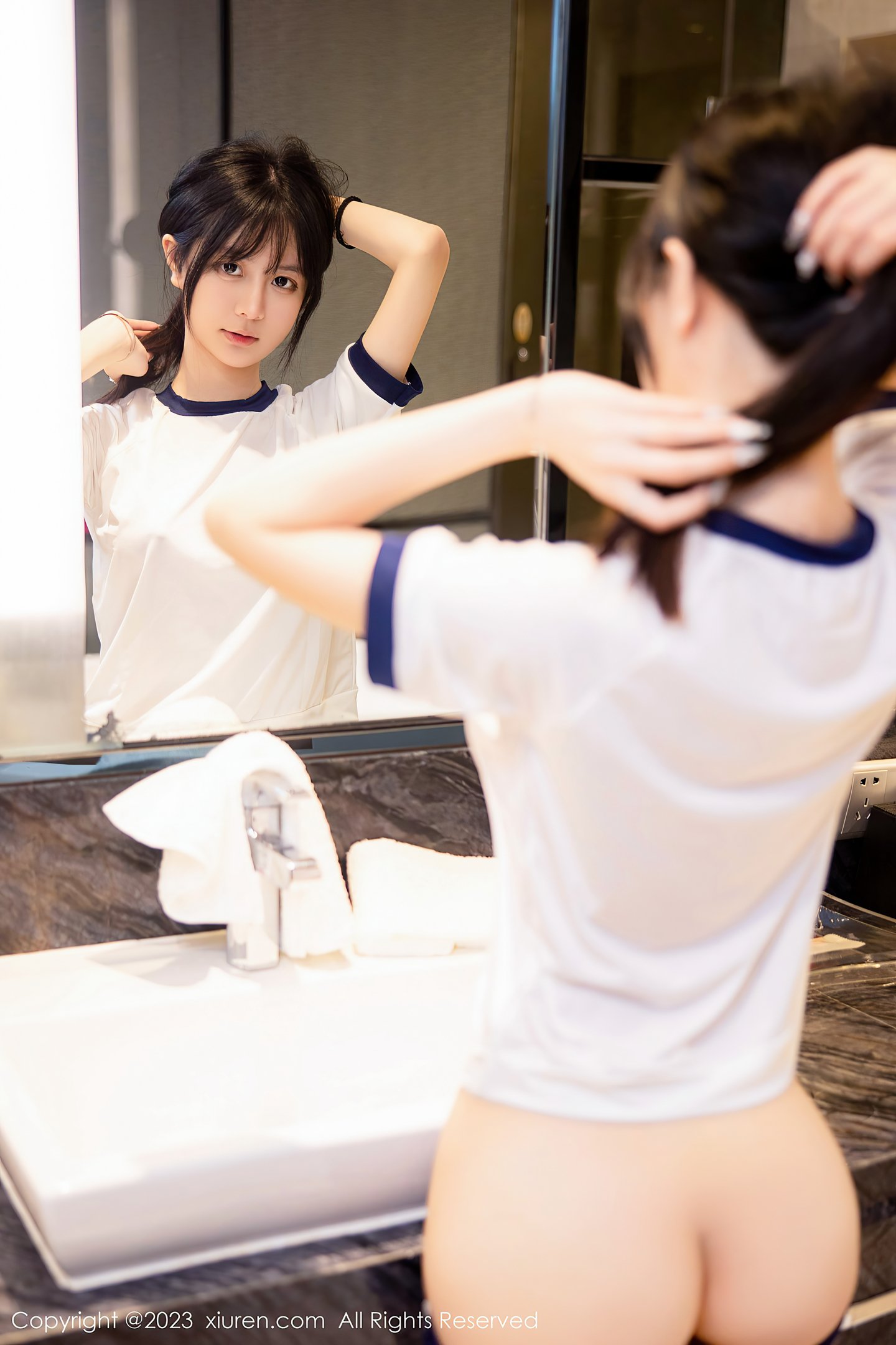 [XiuRen秀人网] 2023.03.21 No.6447 谢小蒽 School Girl