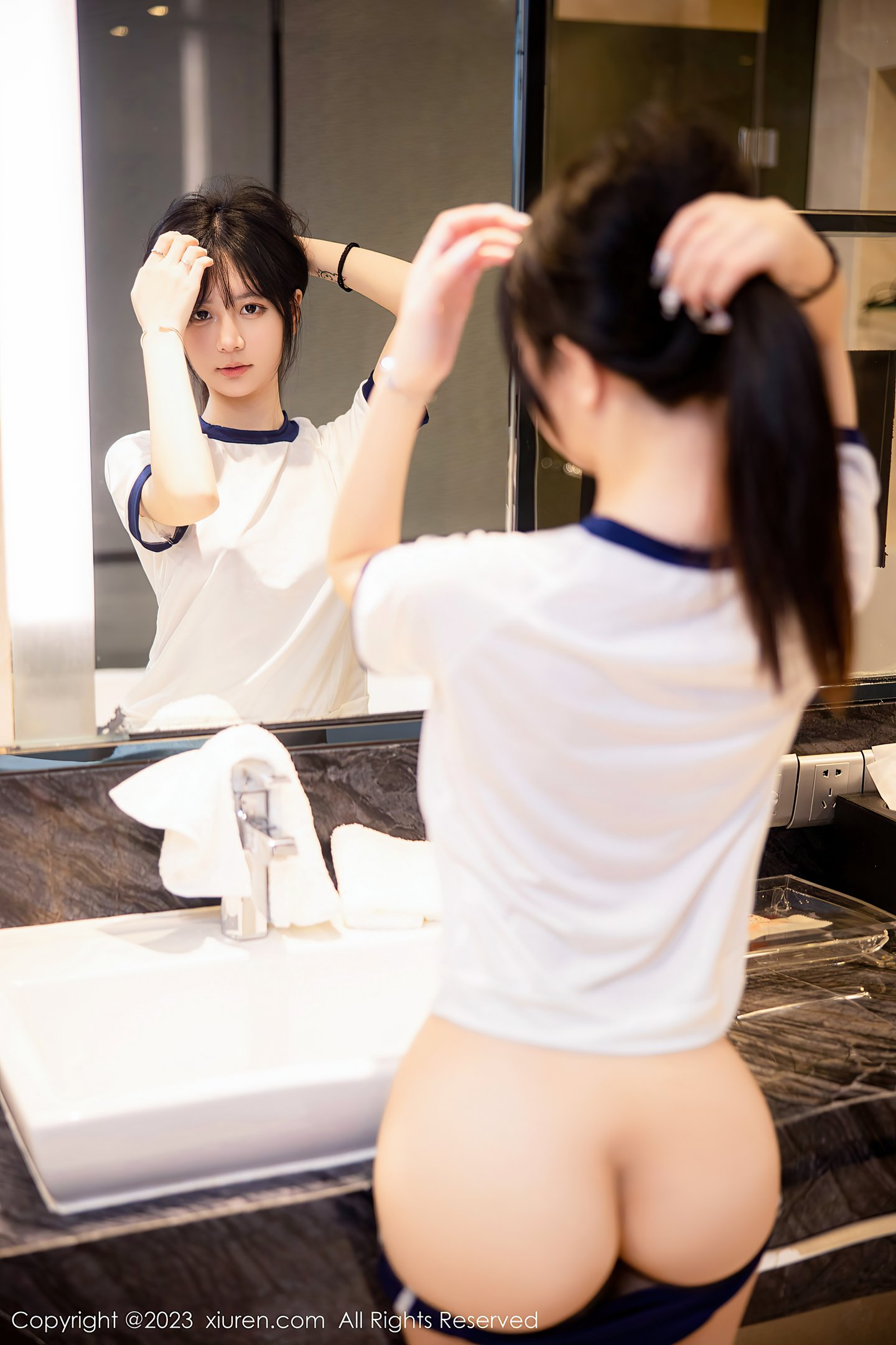 [XiuRen秀人网] 2023.03.21 No.6447 谢小蒽 School Girl