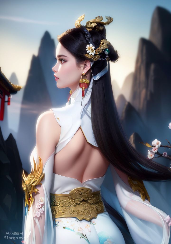Guofeng AI-Generated Images Premium Collection, First Issue - Ultimate Beautiful Face and Breasts Girl [426P] Part 1