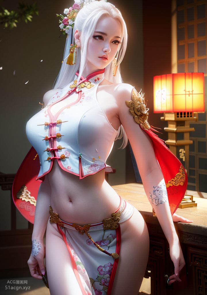国風AI生成図精品合集 第一期 - 極致美顔美乳の少女【426P】 パート1