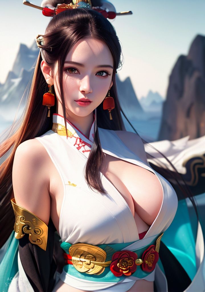 国風AI生成図精品合集 第一期 - 極致美顔美乳の少女【426P】 パート1