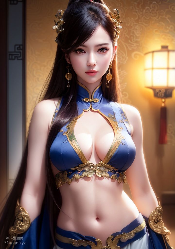 国風AI生成図精品合集 第一期 - 極致美顔美乳の少女【426P】 パート1