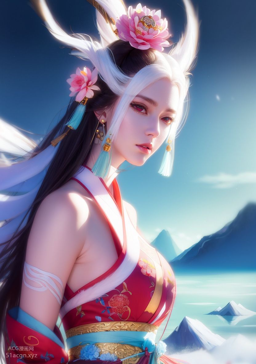国风AI生成图精品合集 第一期-极致美颜美乳女孩【426P】 Part 2