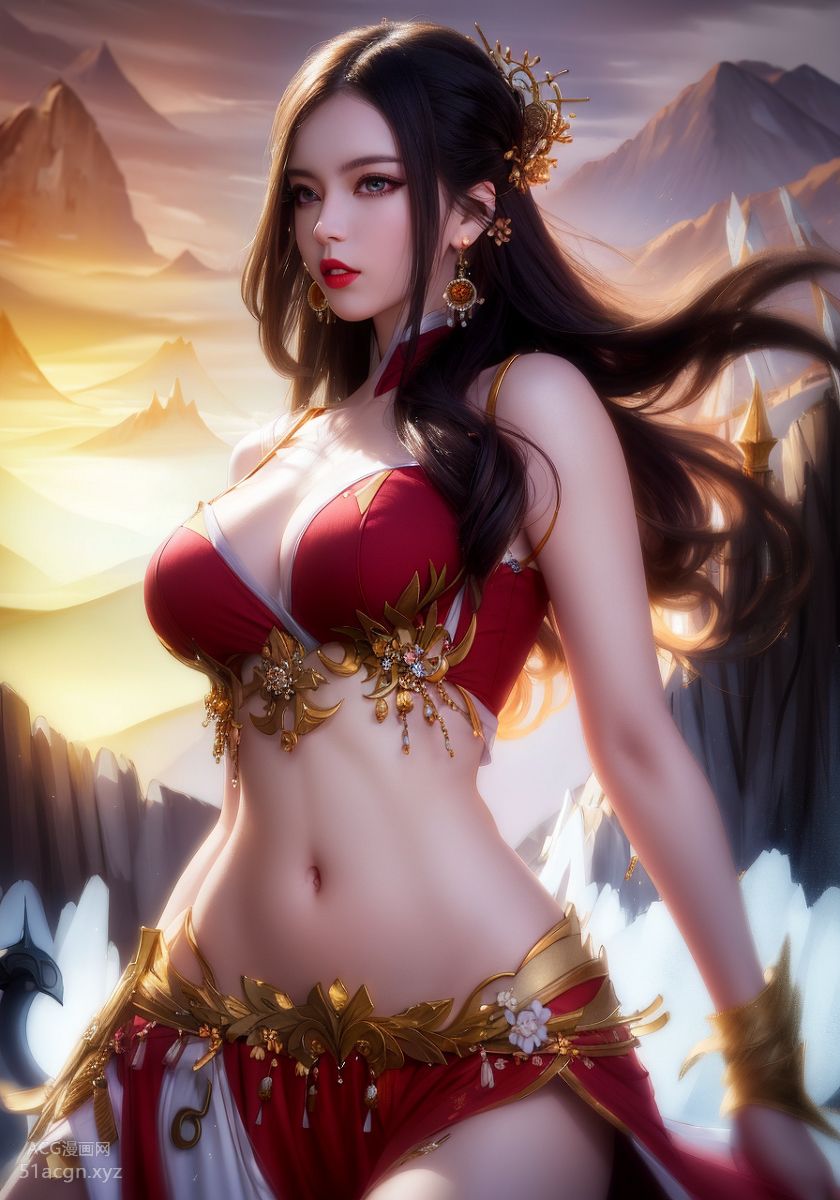 國風AI生成圖精品合集 第一期-極致美顏美乳女孩【426P】 Part 3
