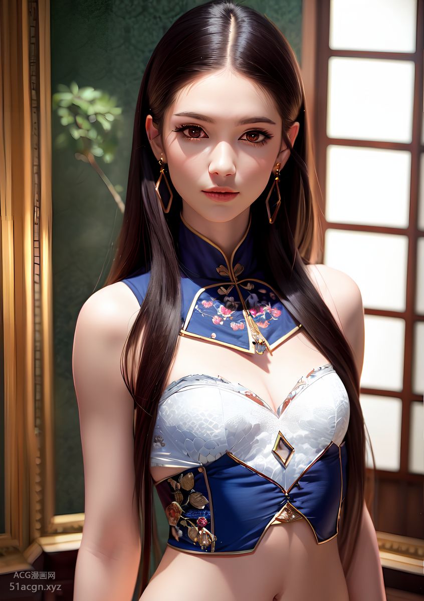 國風AI生成圖精品合集 第一期-極致美顏美乳女孩【426P】