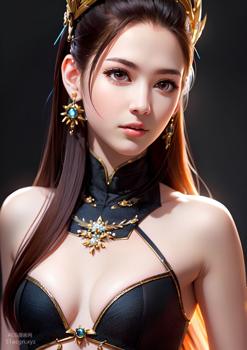 國風AI生成圖精品合集 第一期-極致美顏美乳女孩【426P】