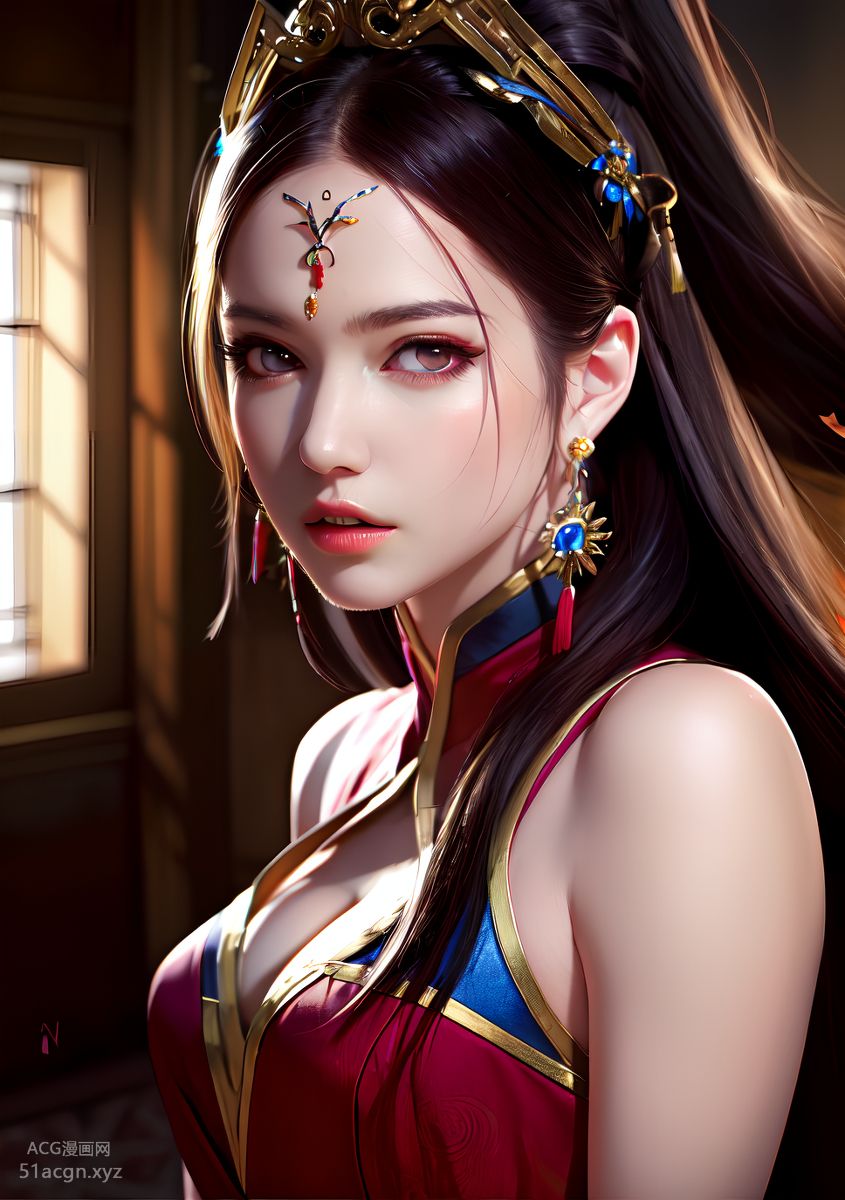國風AI生成圖精品合集 第一期-極致美顏美乳女孩【426P】