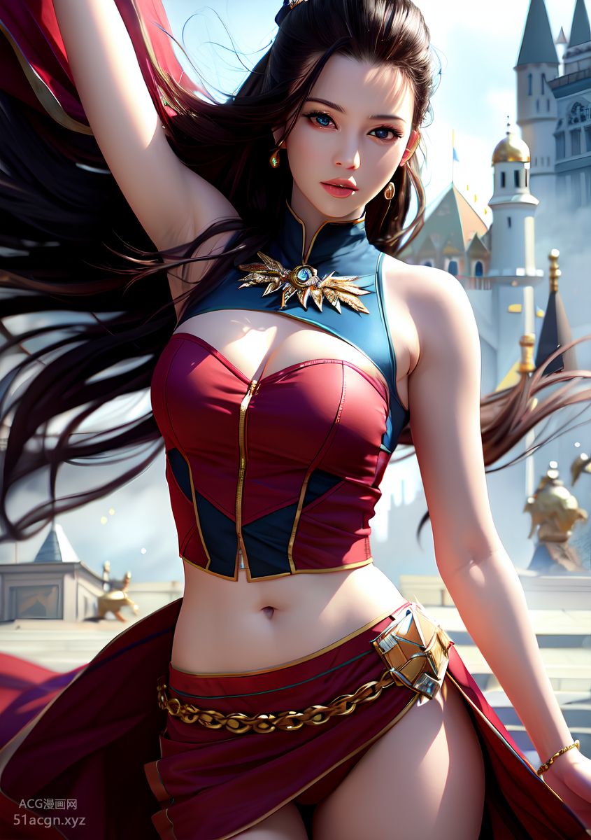 国風AI生成図 精品合集 第一期-極致美顔美乳ガール【426P】
