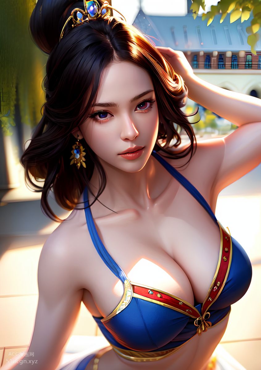 Bộ sưu tập hình ảnh AI phong cách quốc gia chất lượng cao - Kỳ 1: Cô gái cực kỳ xinh đẹp và vòng một quyến rũ [426P