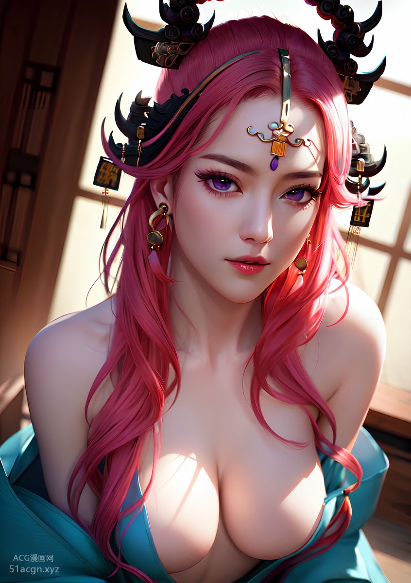 国风AI生成图精品合集 第一期-极致美颜美乳女孩【426P】
