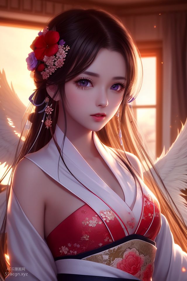 Guofeng AI-Generated Image Premium Collection, Second Edition: Kimono + Hanfu + Qipao Style [1103P] Part 10
