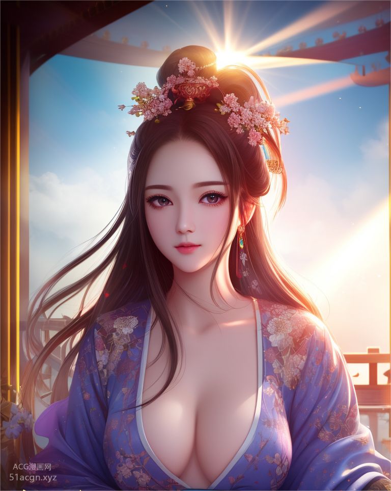 Guofeng AI-Generated Image Premium Collection, Second Edition: Kimono + Hanfu + Qipao Style [1103P] Part 10