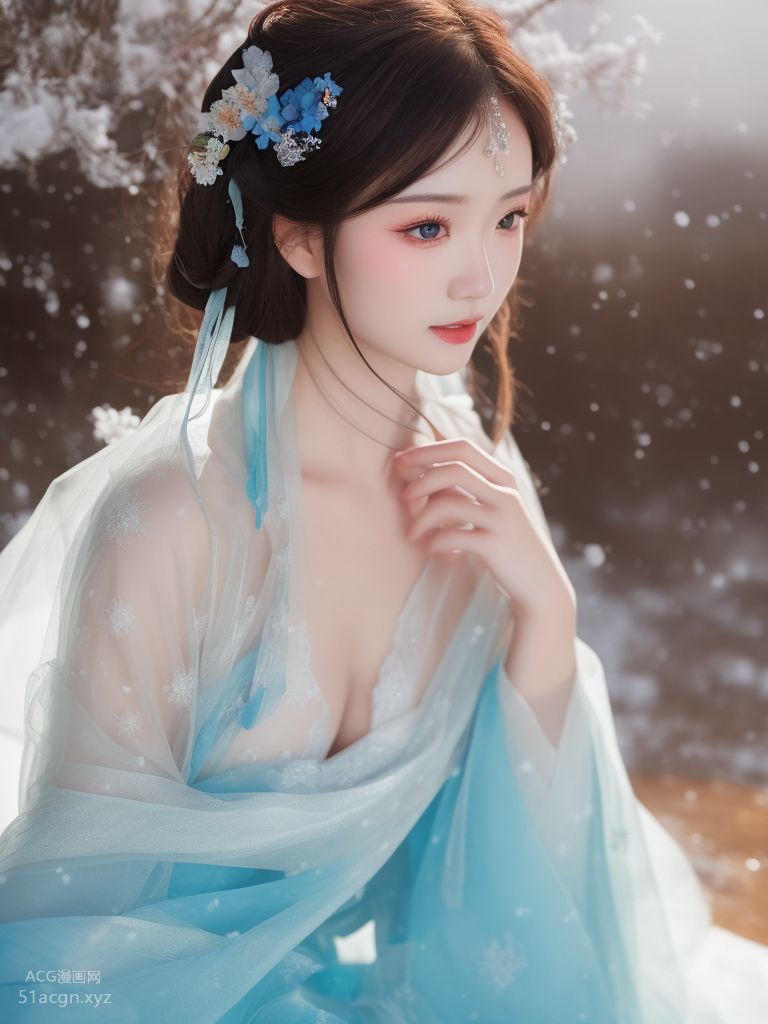 Guofeng AI-Generated Image Premium Collection, Second Edition: Kimono + Hanfu + Qipao Style [1103P] Part 10