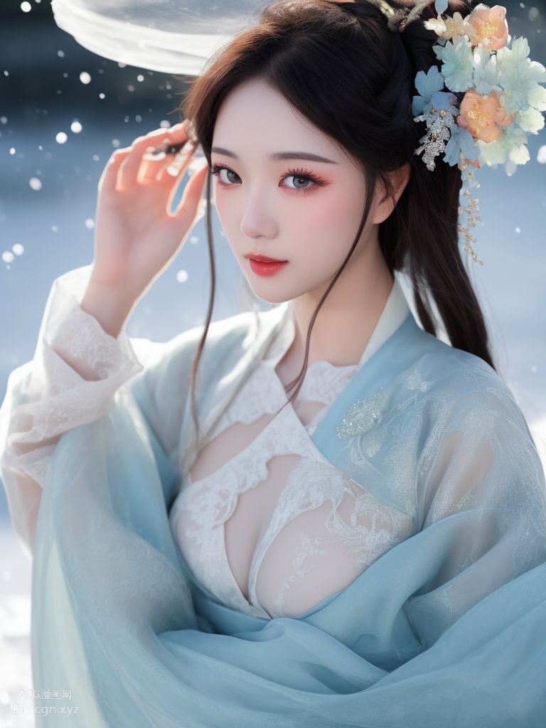 Guofeng AI-Generated Image Premium Collection, Second Edition: Kimono + Hanfu + Qipao Style [1103P] Part 10
