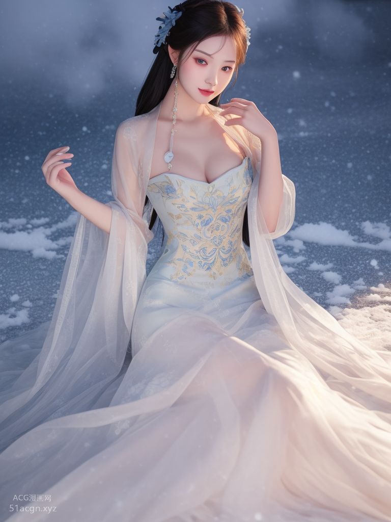 Guofeng AI-Generated Image Premium Collection, Second Edition: Kimono + Hanfu + Qipao Style [1103P] Part 10