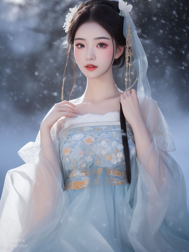 Guofeng AI-Generated Image Premium Collection, Second Edition: Kimono + Hanfu + Qipao Style [1103P] Part 10