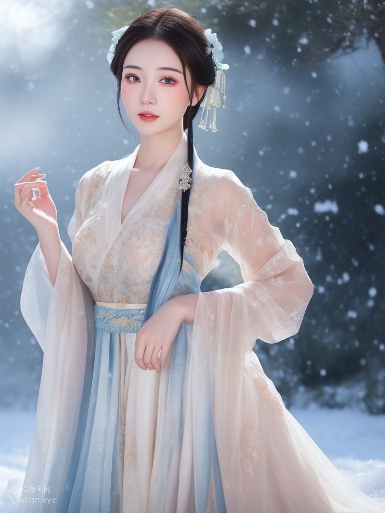 Guofeng AI-Generated Image Premium Collection, Second Edition: Kimono + Hanfu + Qipao Style [1103P] Part 10