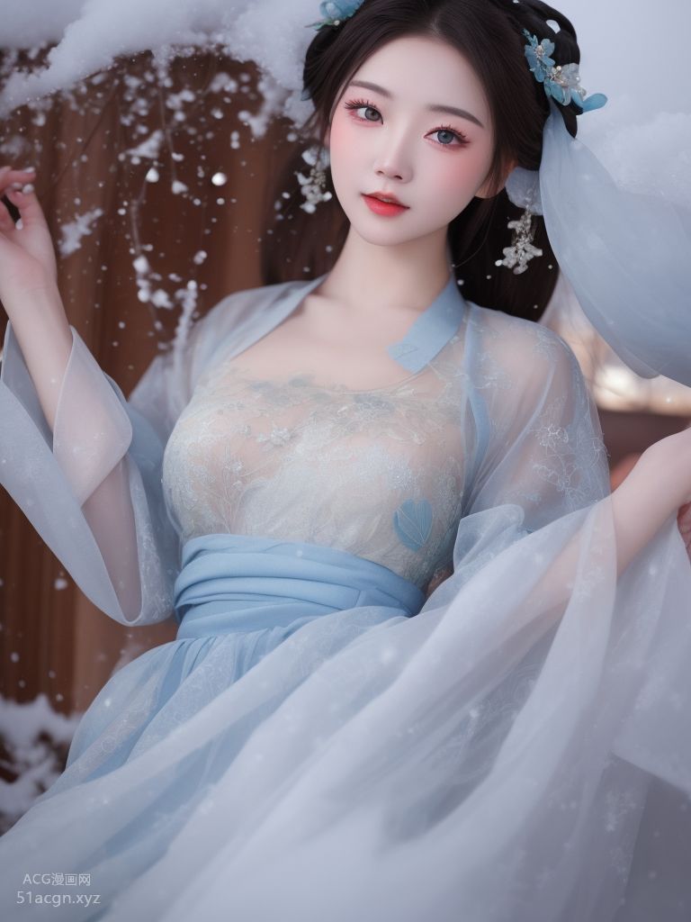 Guofeng AI-Generated Image Premium Collection, Second Edition: Kimono + Hanfu + Qipao Style [1103P] Part 10