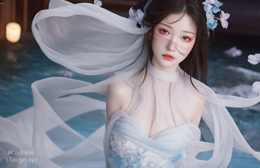Bộ sưu tập ảnh AI tạo phong cách quốc gia cao cấp - Phần thứ hai: Kimono + Hán phục + Kỳ bào phong [1103P] Phần 2