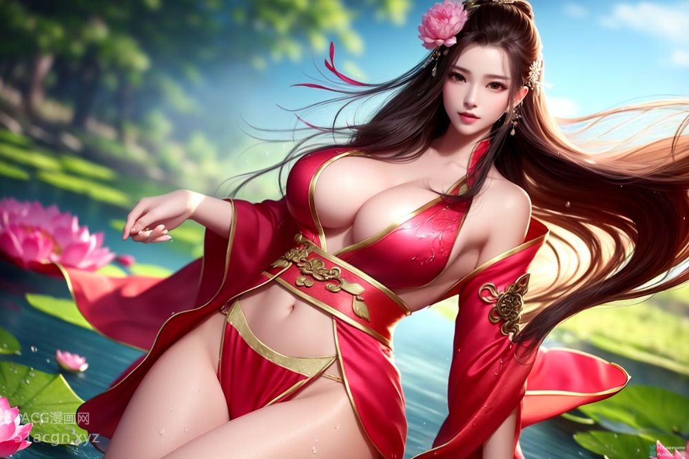Bộ sưu tập ảnh AI tạo phong cách quốc gia cao cấp - Phần thứ hai: Kimono + Hán phục + Kỳ bào phong [1103P] Phần 2