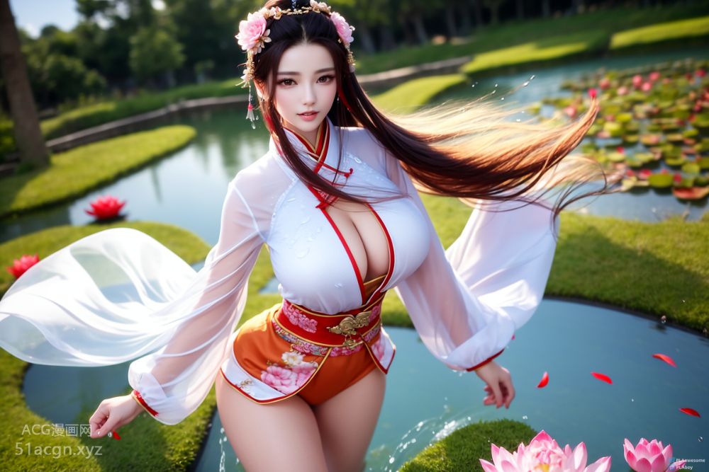 Bộ sưu tập ảnh AI tạo phong cách quốc gia cao cấp - Phần thứ hai: Kimono + Hán phục + Kỳ bào phong [1103P] Phần 2