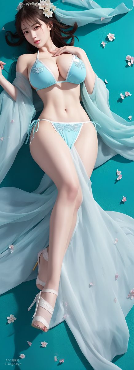 Bộ sưu tập ảnh AI tạo phong cách quốc gia cao cấp - Phần thứ hai: Kimono + Hán phục + Kỳ bào phong [1103P] Phần 2