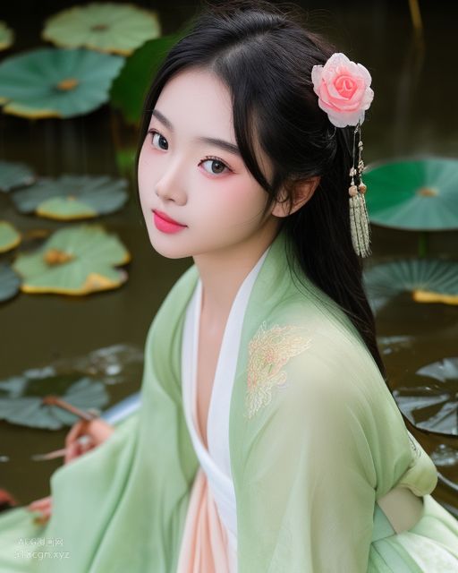 Bộ sưu tập tinh hoa hình ảnh AI tạo theo phong cách quốc phong - Phiên bản thứ hai: Hòa phục + Hán phục + Kỳ bào phong [1103P] Phần 8