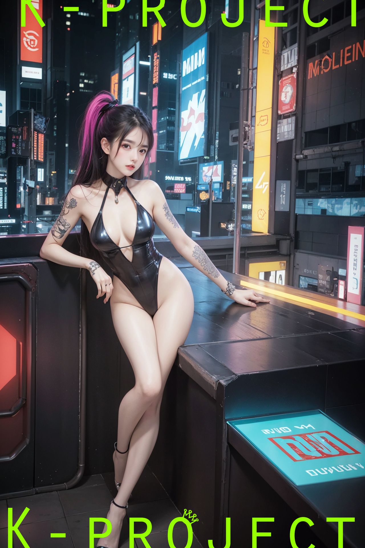 賽博朋克少女 Cyberpunk