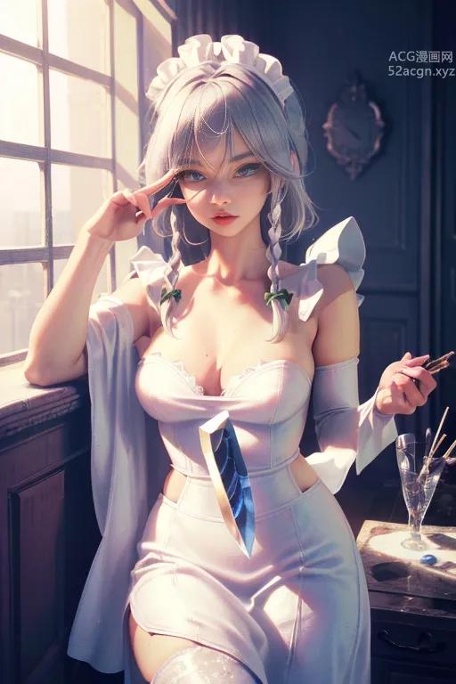 ●픽시브● 니코33 화가 AI 그림 공개 미소녀 선정 [AI Generated
