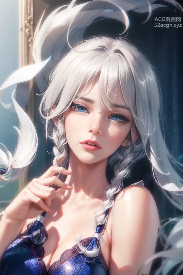 ●픽시브● 니코33 화가 AI 그림 공개 미소녀 선정 [AI Generated