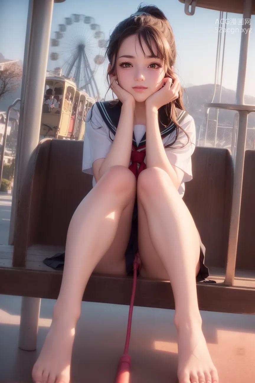 妹妹在遊樂場用力掰開嫩穴[AI繪畫] Nico33