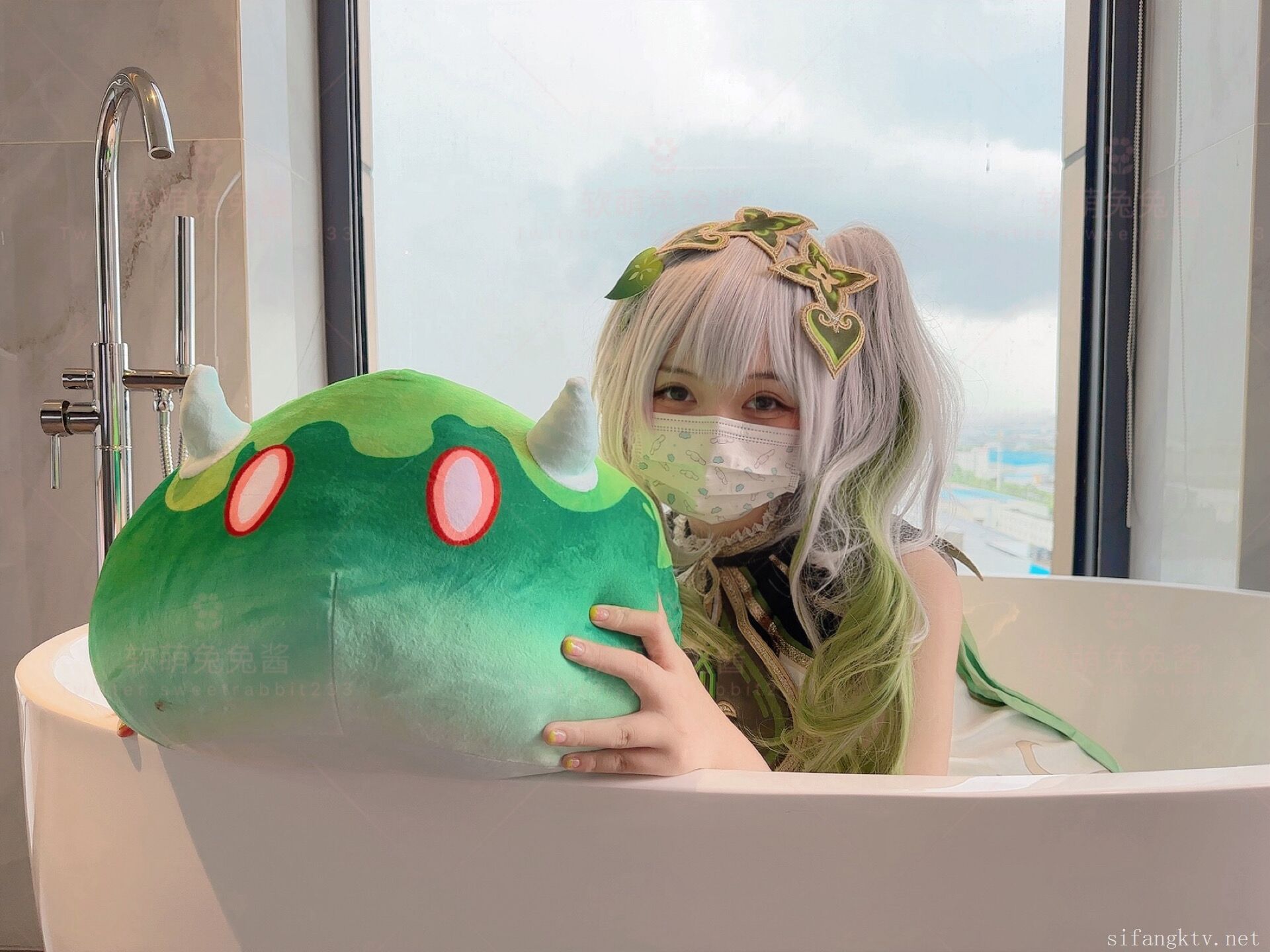 Soft Cute Bunny Sauce - Slime Grass God