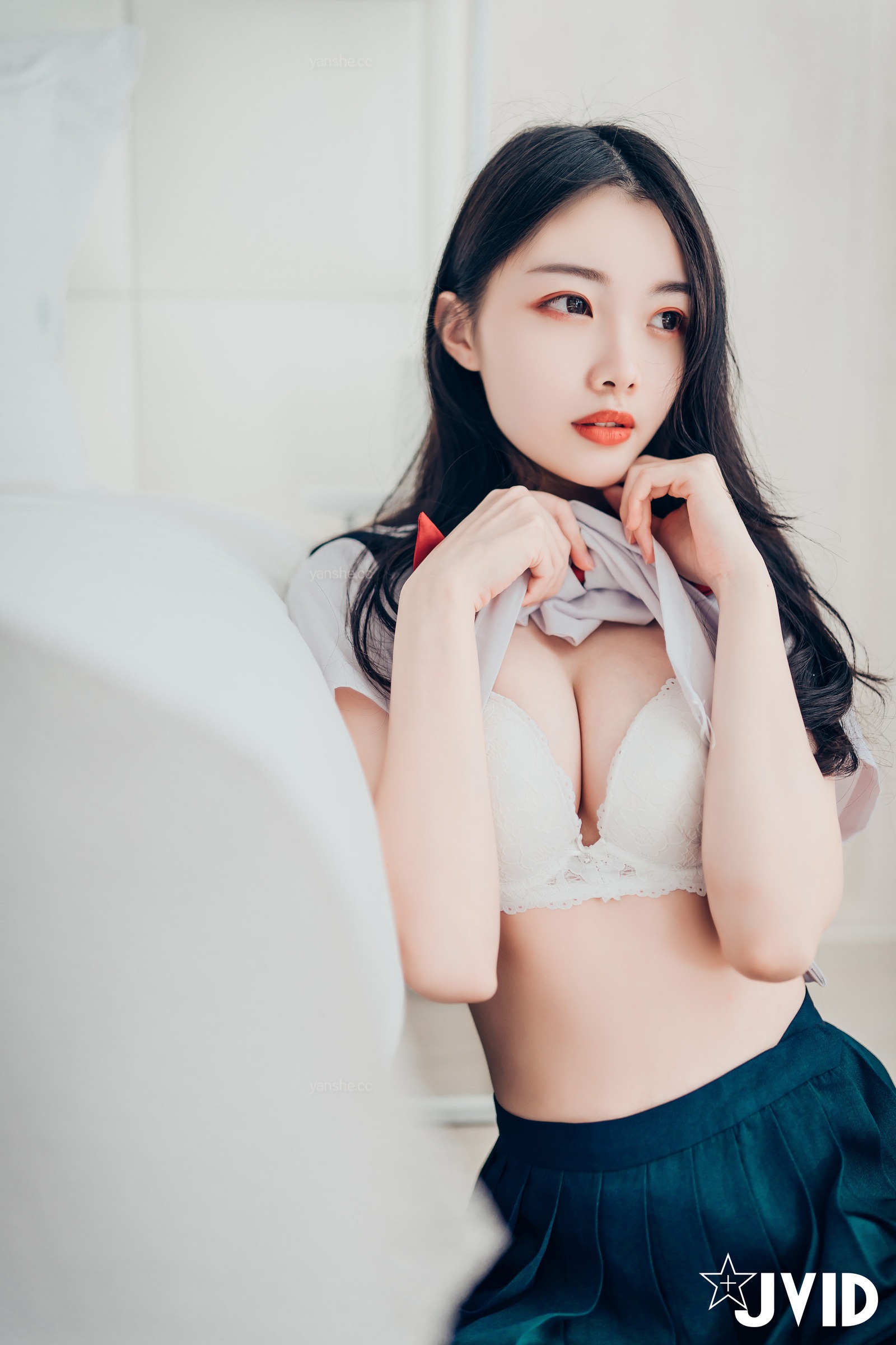 JVID] 민기 Miki - 고양이계 소녀 128P